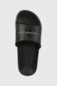 Чехли Calvin Klein Jeans SLIDE MONOGRAM TPU черен YW0YW00585