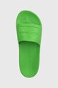 Παντόφλες Calvin Klein Jeans SLIDE MONOGRAM DEBOSSED EVA SLIDE MONOGRAM DEBOSSED EVA WN πράσινο YW0YW00102