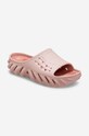 Crocs papuci Echo 208185 208185.PINK.CLAY roz SS23