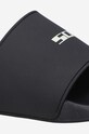 Rick Owens ciabatte slide DS01C6821.RUBEP9 nero SS23