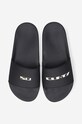 Rick Owens ciabatte slide nero DS01C6821.RUBEP9