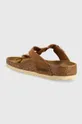 Birkenstock leather flip flops Gizeh Braided  Uppers: Natural leather Inside: Suede Outsole: Synthetic material