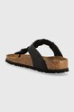 Παπούτσια Δερμάτινες σαγιονάρες Birkenstock Gizeh Braided 1021349 μαύρο