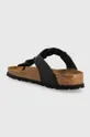 Birkenstock leather flip flops  Uppers: Natural leather Inside: Suede Outsole: Synthetic material