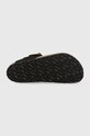 Semišové žabky Birkenstock Gizeh Big Buckle 1024019 čierna