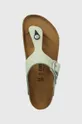 zelena Birkenstock Gizeh Big Buckle