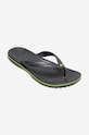 Încălțăminte Crocs șlapi Flip 11033.GRAPHITE.VOLT gri