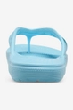 turquoise Crocs flip flops Classic