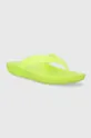 Crocs flip flops green
