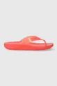 orange Crocs flip flops Women’s