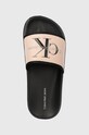 Dětské pantofle Calvin Klein Jeans růžová V3A0.80528