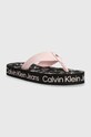Calvin Klein Jeans japonki dziecięce V3A8.80520 czarny SS23