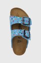 Birkenstock klapki dziecięce Arizona niebieski 1024343