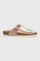 Birkenstock japonki dziecięce Gizeh złoty 1024350.36.39