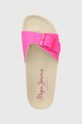Pepe Jeans klapki dziecięce różowy PGS90197
