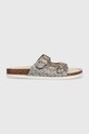 Michael Kors ciabatte slide Lorek oro MK100651