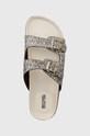 Michael Kors ciabatte slide Lorek oro MK100651