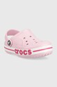 Crocs klapki dziecięce CROCS BAYABAND KIDS 207019.G.CROCS.BAYABAND różowy SS23