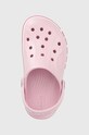 Crocs klapki dziecięce CROCS BAYABAND KIDS różowy 207019.G.CROCS.BAYABAND