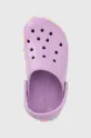 μωβ Παιδικές παντόφλες Crocs