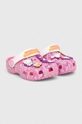 Παιδικές παντόφλες Crocs CROCS CLASSIC HELLO KITTY CLOG ροζ