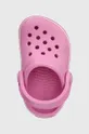 ružová Detské šľapky Crocs CROCBAND CLEAN CLOG