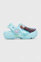 Crocs slapi copii DISNEY FROZEN II CLOG T Produs pentru bebe albastru 206804.CROCS.FL.DISNEY.