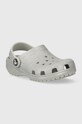 Crocs slapi copii argintiu 206992.CROCS.CLASSIC.GL
