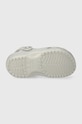 Dječje natikače Crocs 206992.CROCS.CLASSIC.GL srebrna
