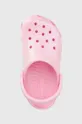 рожевий Дитячі шльопанці Crocs CLASSIC GLITTER CLOG