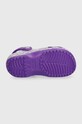Παιδικές παντόφλες Crocs CLASSIC GLITTER CLOG 206993.CROCS.CLASSIC.GL μωβ