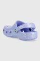 Детские шлепанцы Crocs CLASSIC GLITTER CLOG Голенище: Синтетический материал Внутренняя часть: Синтетический материал Подошва: Синтетический материал