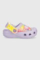 Dětské pantofle Crocs Pepppa Pig Postavičky z pohádek fialová 207915.CROCS.CROCSIC.FL