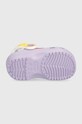 Dětské pantofle Crocs Pepppa Pig 207915.CROCS.CROCSIC.FL fialová