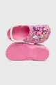 ροζ Παιδικές παντόφλες Crocs CLASSIC HELLO KITTY