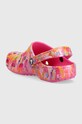 Dziewczynka Crocs klapki dziecięce 208450.CROCS.CLASSIC.HY różowy