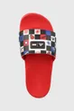 czerwony adidas klapki dziecięce ADILETTE COMFORT S