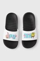 Puma klapki dziecięce Popcat 20 Spongebob Jr imitacja skóry licowej biały 39087201.PPYX