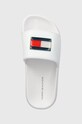 Παιδικές παντόφλες Tommy Hilfiger λευκό T3B0.32930.30.34