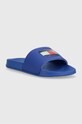 Dětské pantofle Tommy Hilfiger T3B0.32930.30.34 modrá SS23