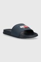 Dětské pantofle Tommy Hilfiger T3B0.32930.30.34 námořnická modř SS23