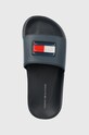 Παιδικές παντόφλες Tommy Hilfiger σκούρο μπλε T3B0.32930.30.34