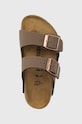 Birkenstock klapki dziecięce Arizona brązowy 552893