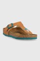 Birkenstock japonki dziecięce 1024327.30.35 brązowy SS23