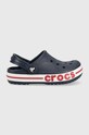 Crocs klapki dziecięce BAYABAND KIDS CLOG granatowy 207019.CROCS.BAYABAND.K