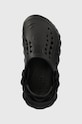 Detské šľapky Crocs ECHO CLOG K čierna 208190.CROCS.ECHO.CLOG.