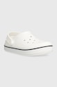 Dječje natikače Crocs CROCBAND CLEAN CLOG 208477.CROCS.CROCBAND.C bijela SS24