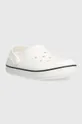 Παιδικές παντόφλες Crocs CROCBAND CLEAN CLOG λευκό