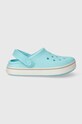 Παιδικές παντόφλες Crocs CROCBAND CLEAN CLOG μπλε 208477.CROCS.CROCBAND.C