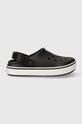 Crocs klapki dziecięce CROCBAND CLEAN CLOG czarny 208477.CROCS.CROCBAND.C